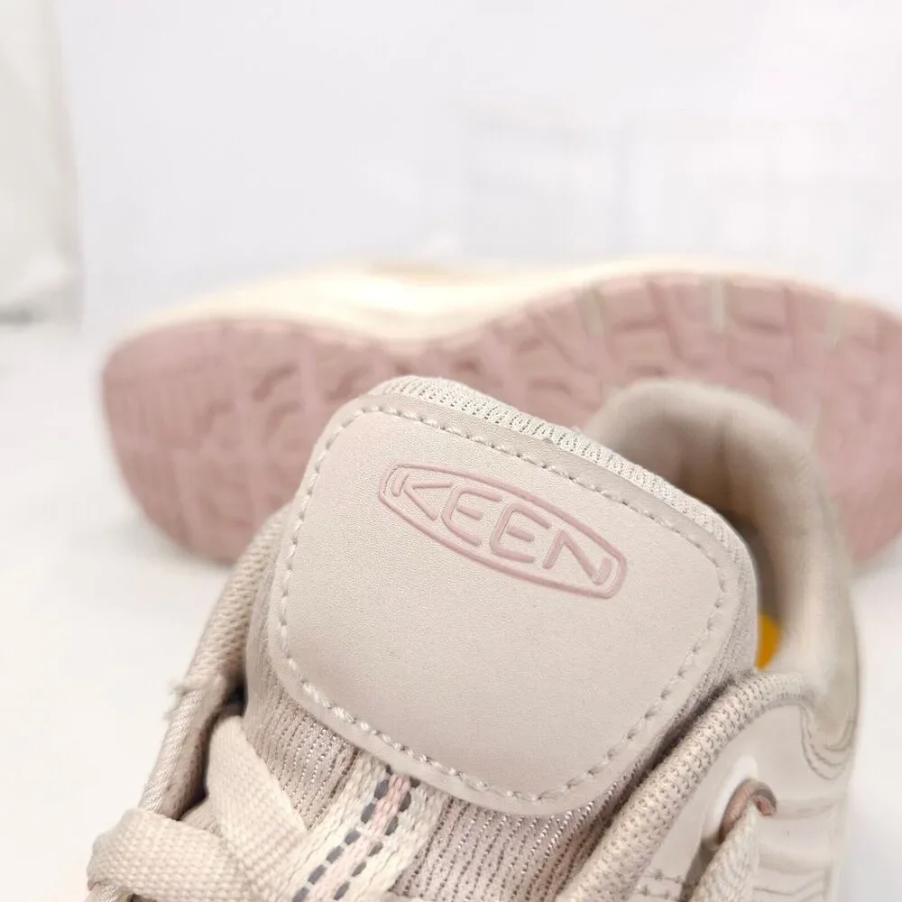 Keen Utility Outdoor Lace Up Steel Toe Shoe Womens Size 9.5 F2413-18 White Safet